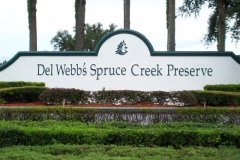 Spruce Creek Preserve sign